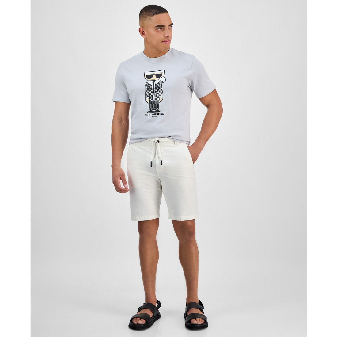 T-shirt 'Flat-Head Karl Graphic' pour Hommes