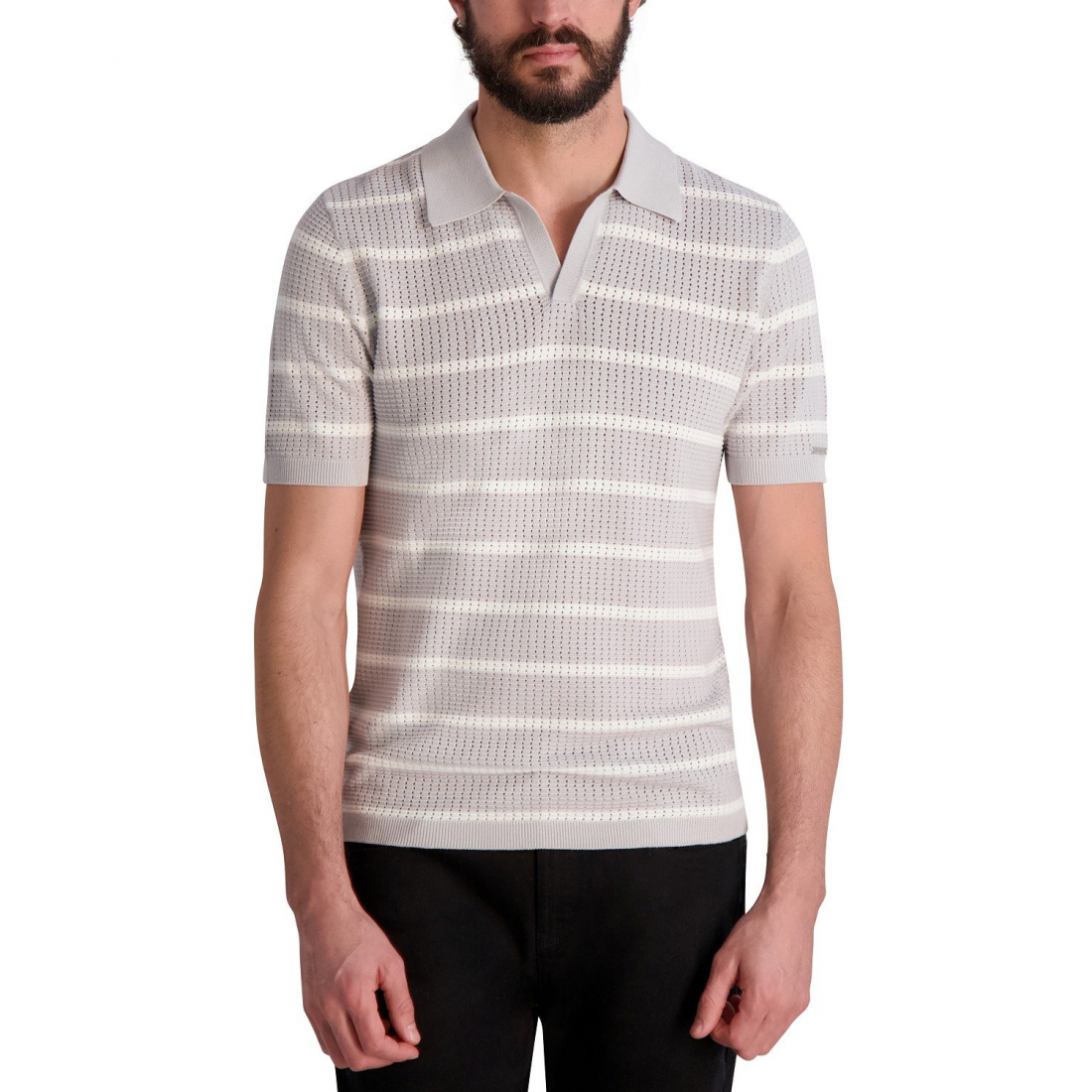 Polo 'Stripe Sweater' pour Hommes