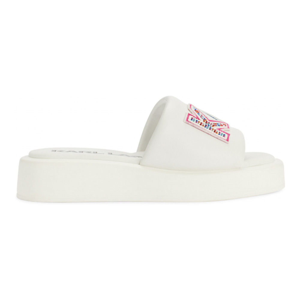 Women's 'Opal Studs Platform' Slides