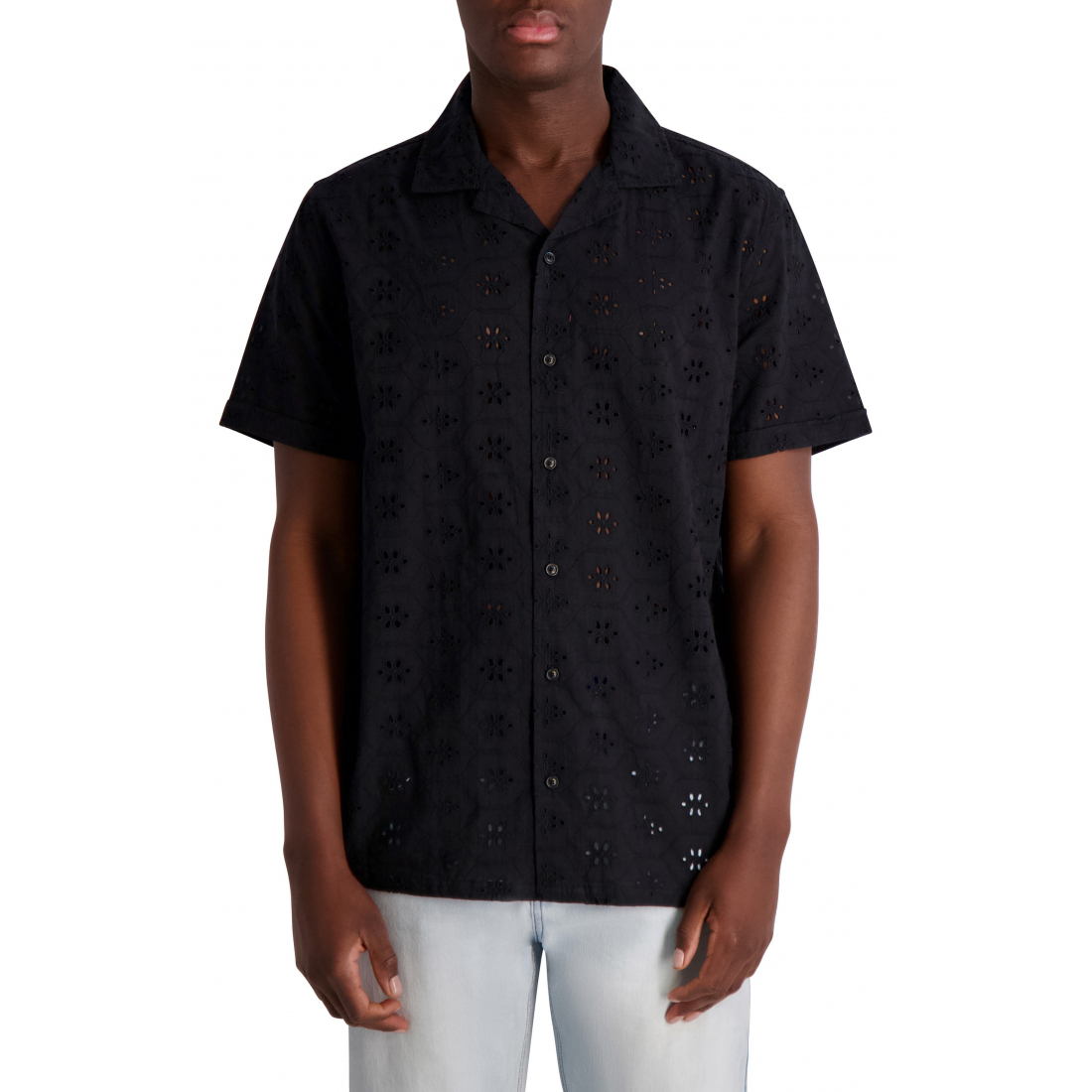 Chemise 'Eyelet Camp' pour Hommes