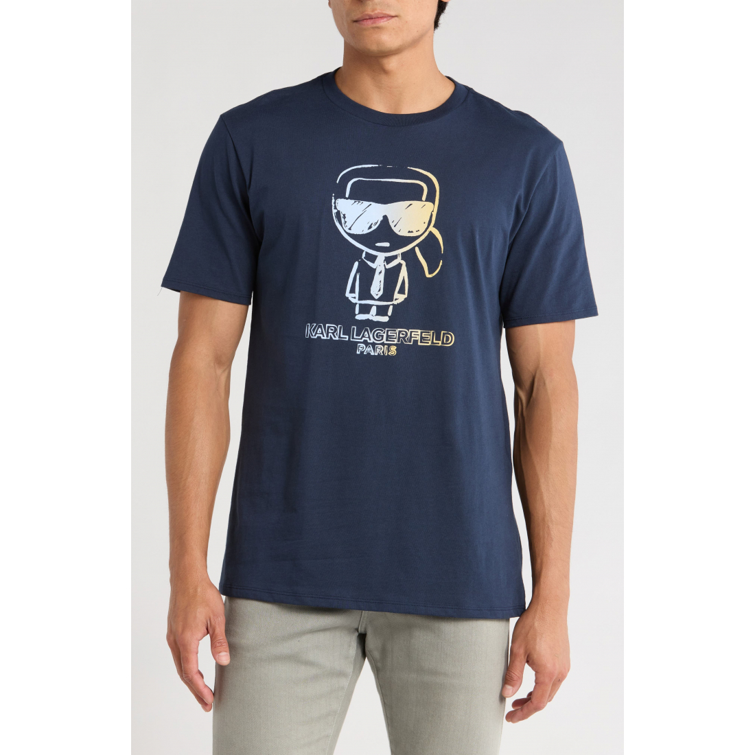 T-shirt 'Faded Karl Graphic' pour Hommes