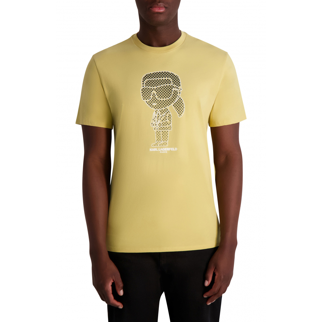 T-shirt 'Large Karl Character Logo Graphic' pour Hommes