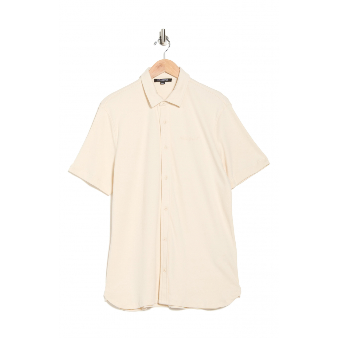 Chemise à manches courtes 'Knit Button-Up' pour Hommes