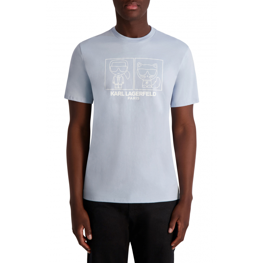 T-shirt 'Karl & Choupette Character Graphic' pour Hommes