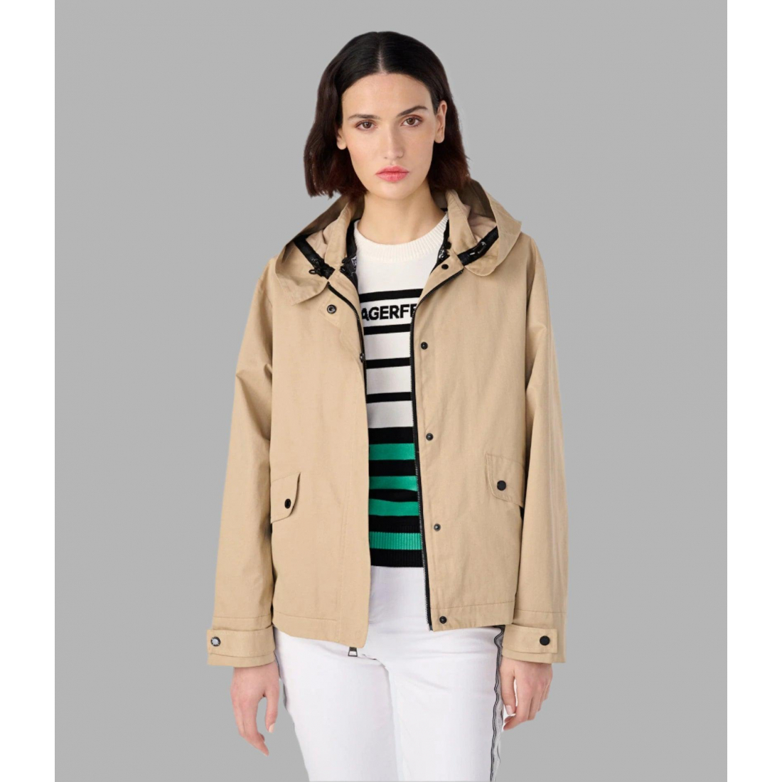 Veste anorak 'Boxy Short' pour Femmes