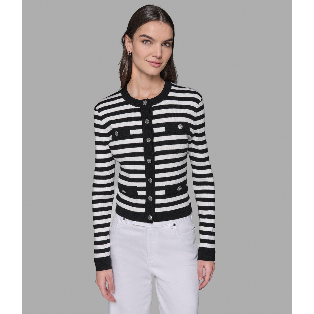 Cardigan 'Striped' pour Femmes