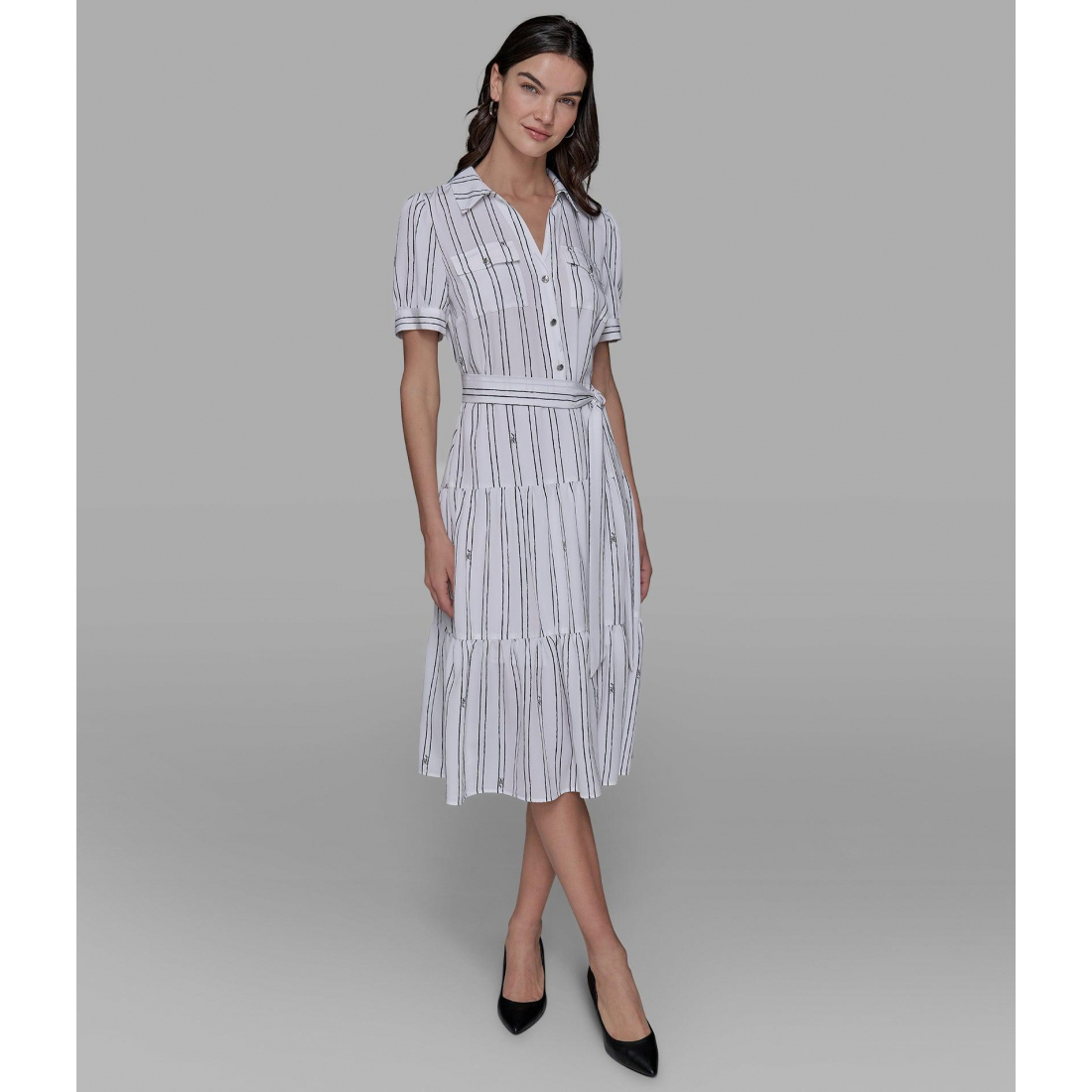 Robe T-shirt 'Tiered' pour Femmes