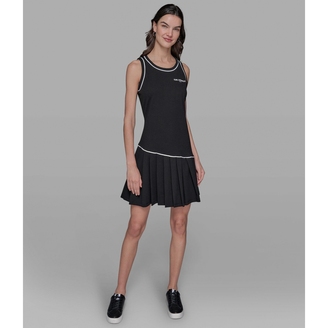 Robe mini 'Pleated Tennis' pour Femmes
