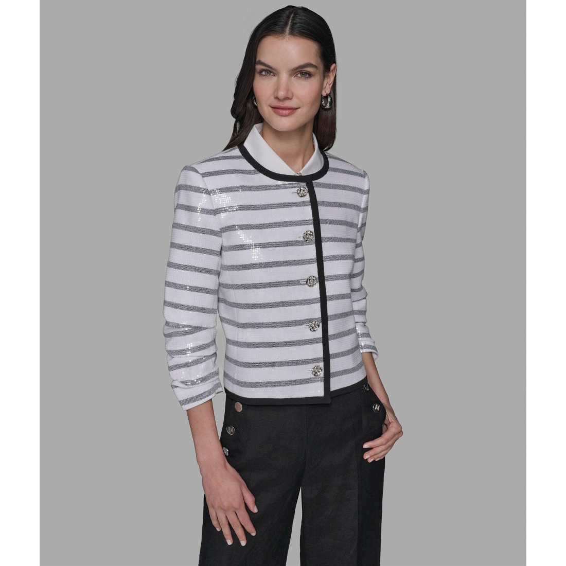 Veste 'Sequin Stripe Lady' pour Femmes
