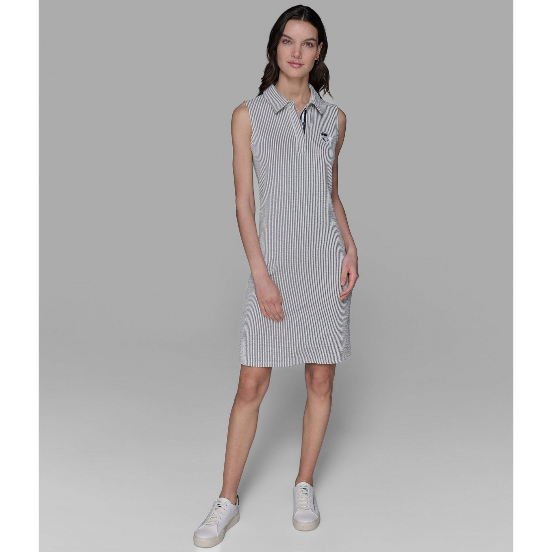 Robe Polo 'Sleeveless Seersucker' pour Femmes