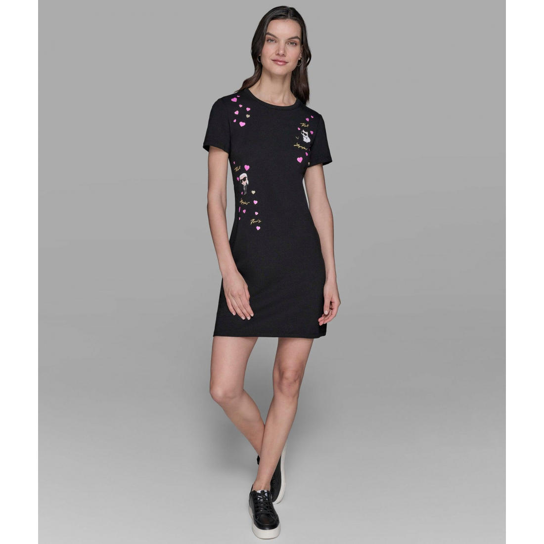 Robe T-shirt 'Cate Pins' pour Femmes