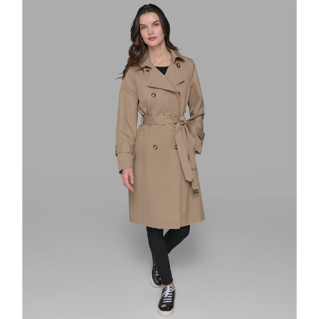Trench 'With Embossed Logo Back' pour Femmes