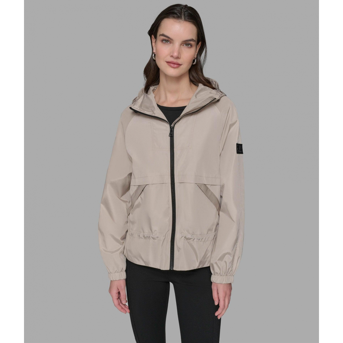 Blouson bomber 'Peplum With Hood' pour Femmes