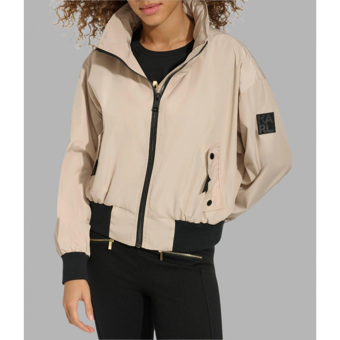 Blouson bomber 'Dolman Sleeve' pour Femmes