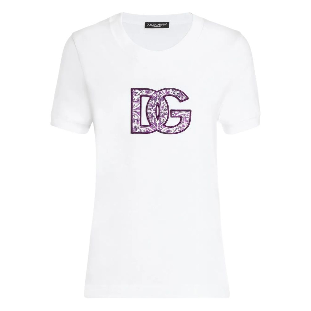 T-shirt 'Logo-Appliqué' pour Femmes