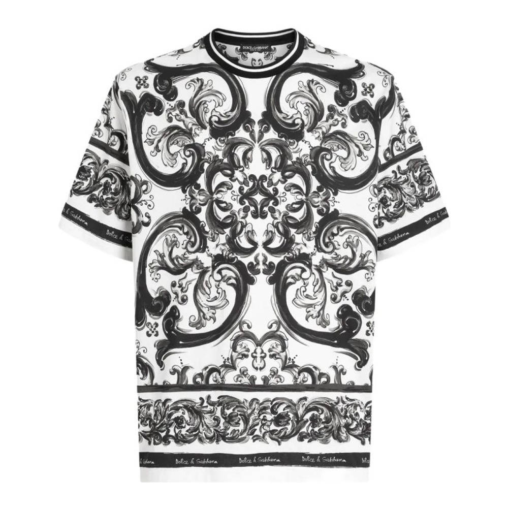 T-shirt 'Majolica-Print' pour Hommes