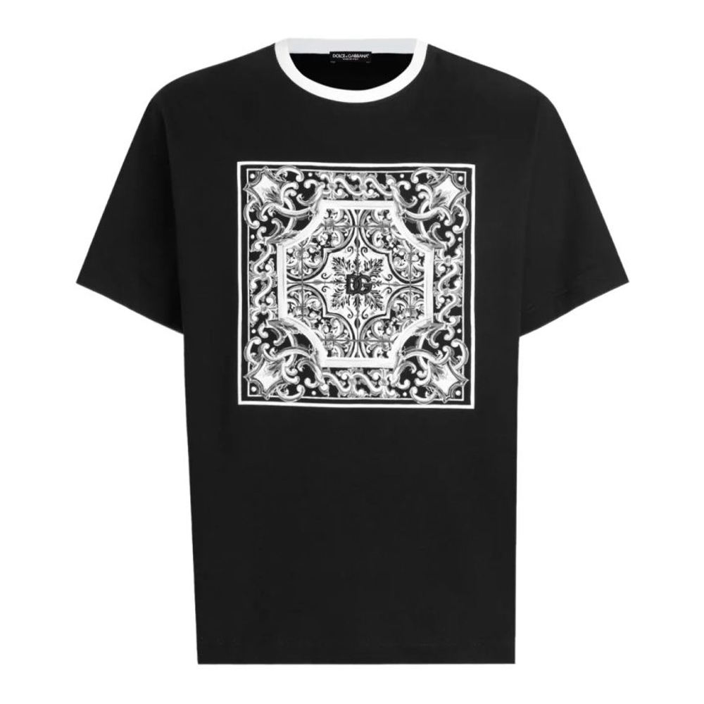 T-shirt 'Graphic-Print' pour Hommes