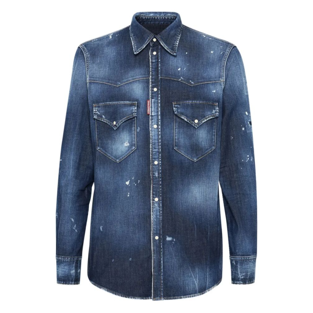 Chemise en Jean 'Western-Style' pour Hommes