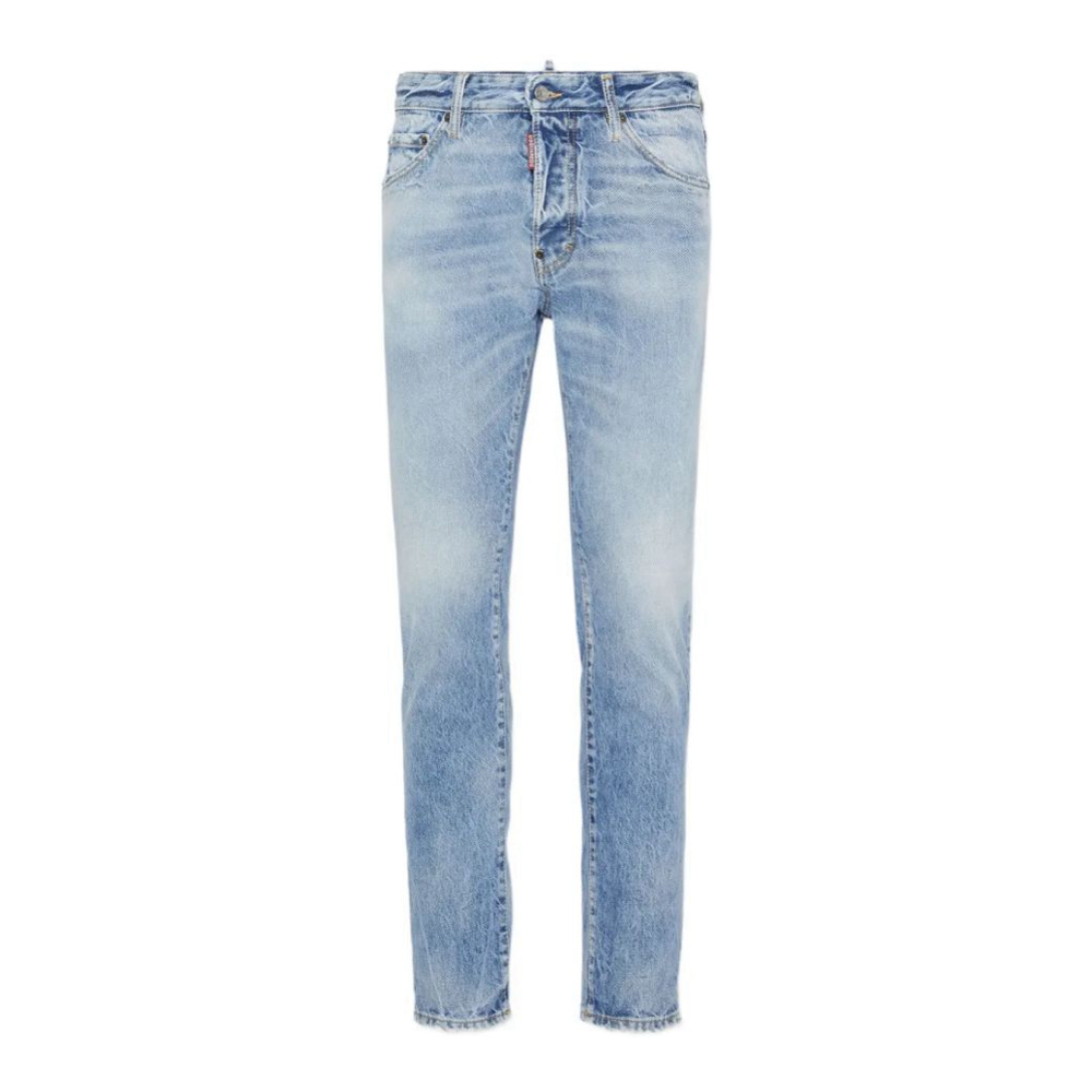 Men's 'Logo-Patch' Jeans