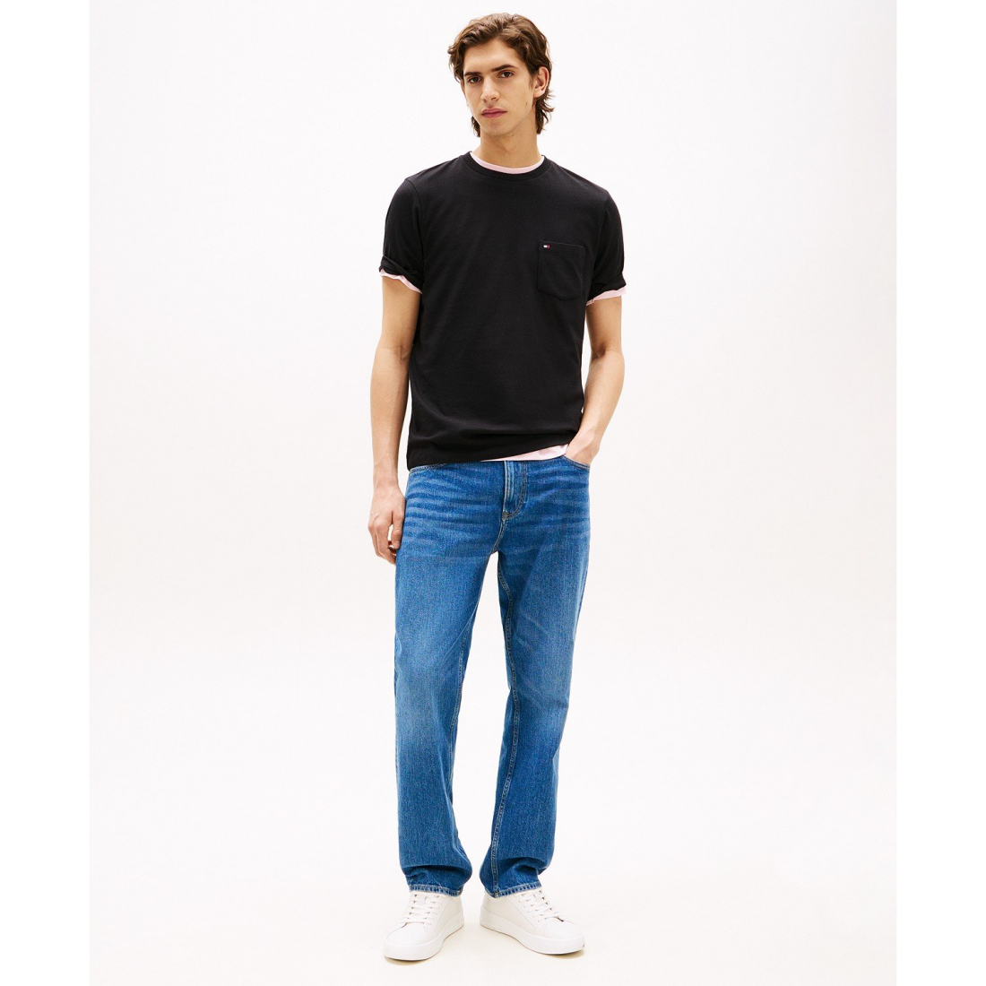 T-shirt 'Essential Solid Pocket' pour Hommes