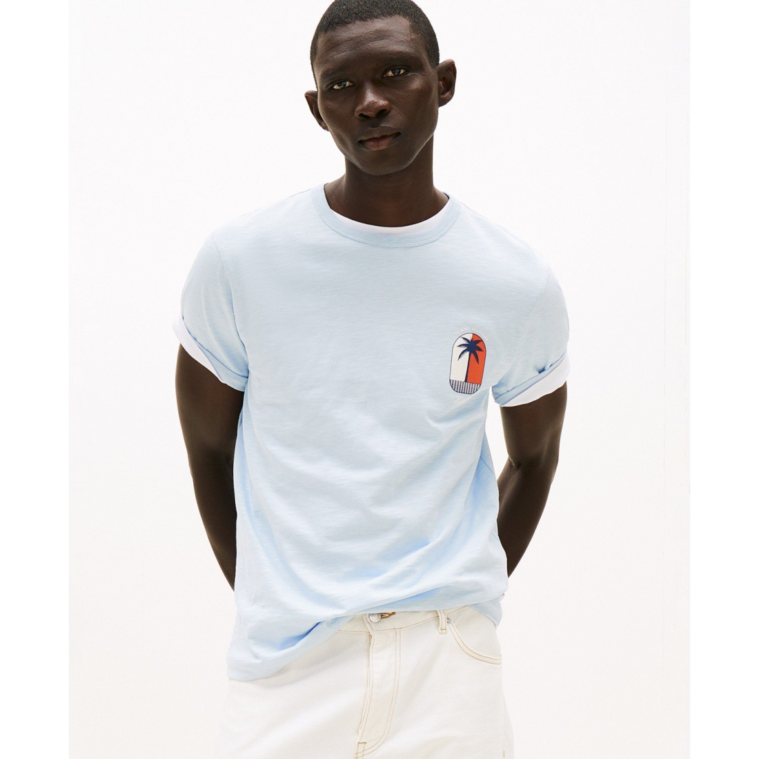 T-shirt 'Palm Tree Logo' pour Hommes