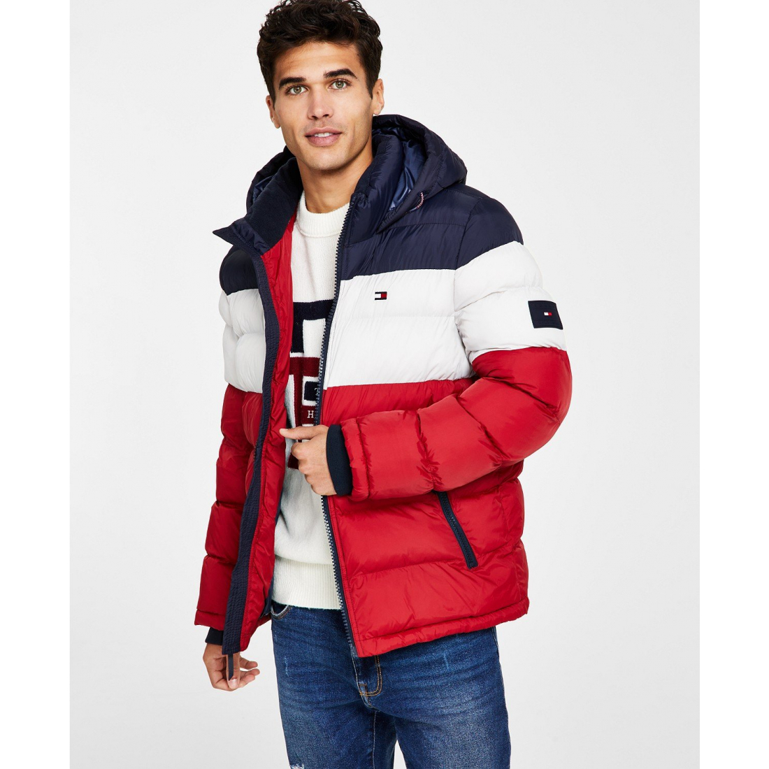 Veste 'Quilted Puffer' pour Hommes