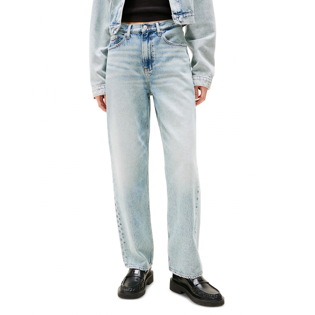 Jeans 'Layla High-Rise Slim Straight' pour Femmes