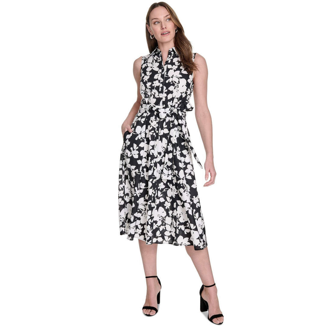 Robe chemise 'Belteddress' pour Femmes