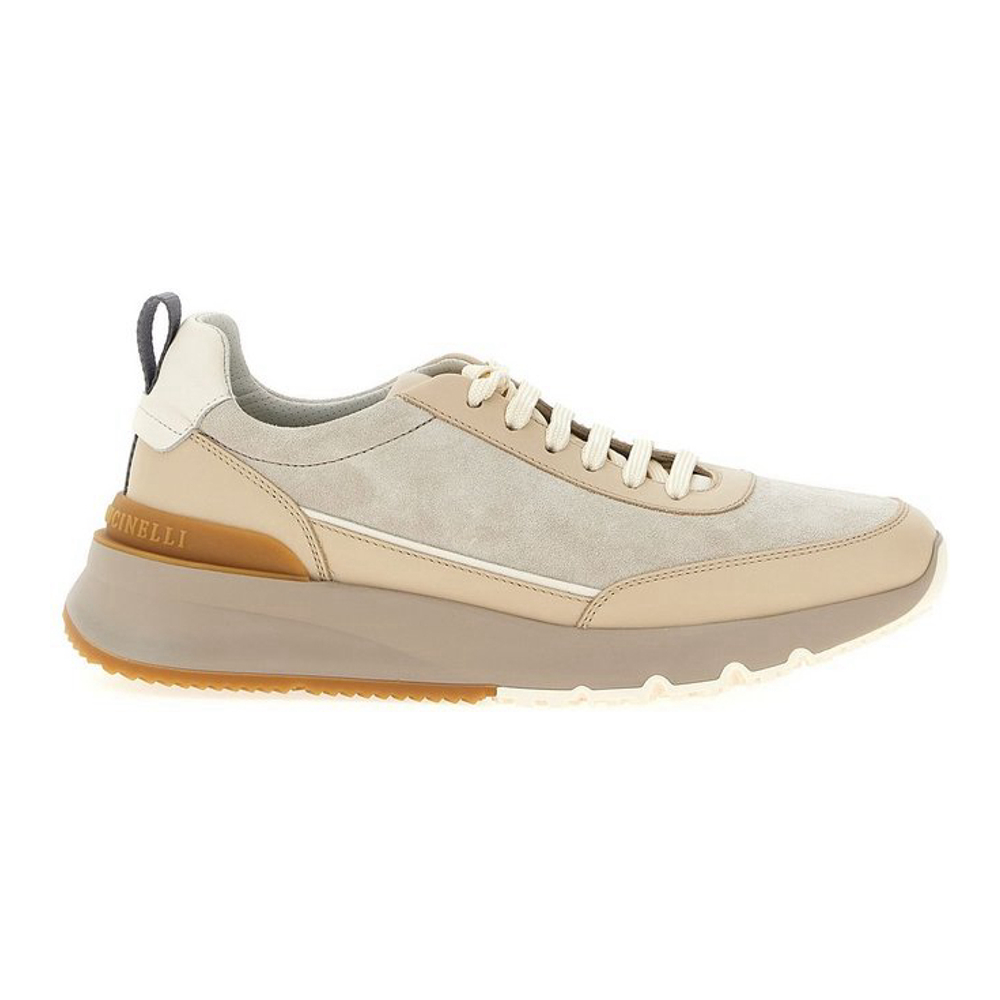 Men's 'Logo Embossed Lace-Up' Sneakers