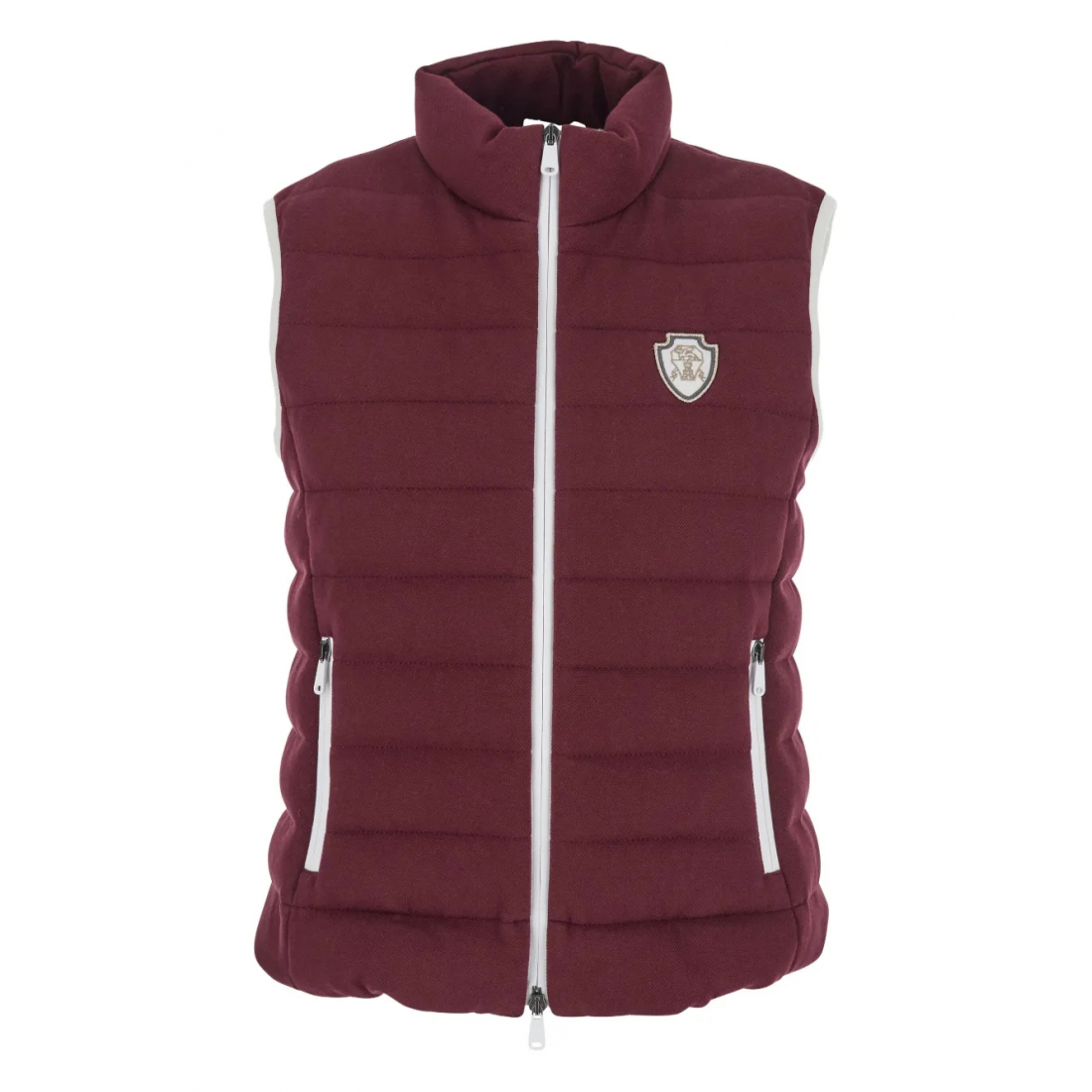 Gilet matelassé 'Quilted Logo-Plaque' pour Femmes