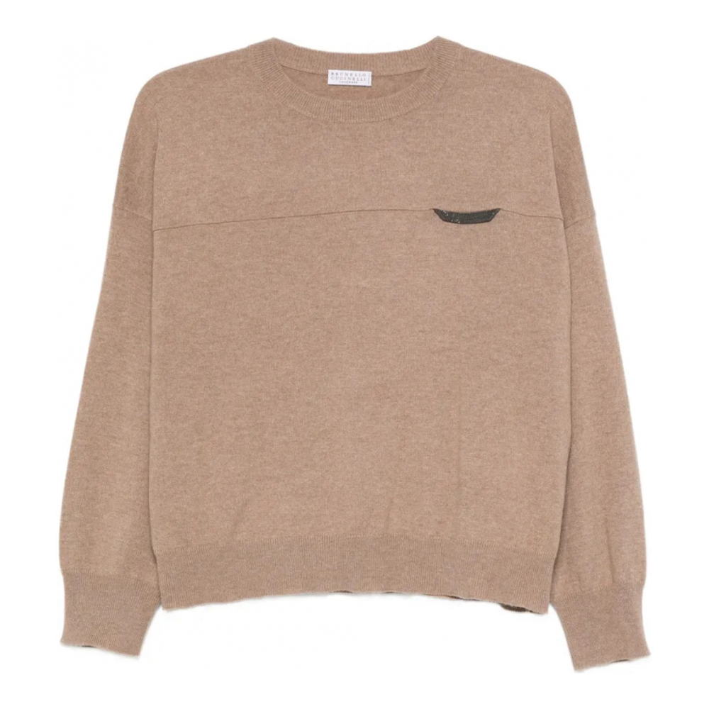 Pull 'Faux-Pocket' pour Femmes