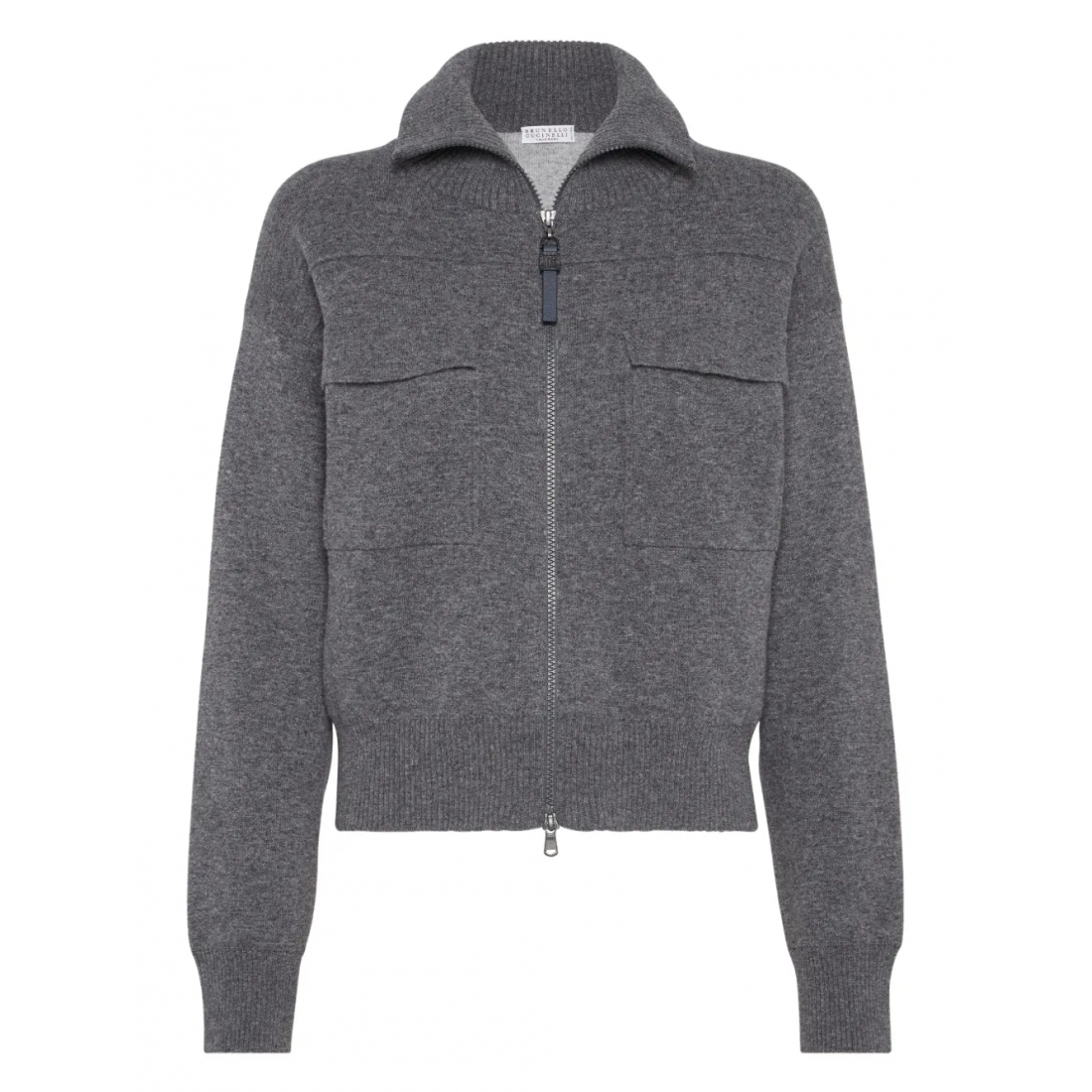 Cardigan 'Shiny Zipper Pull' pour Femmes