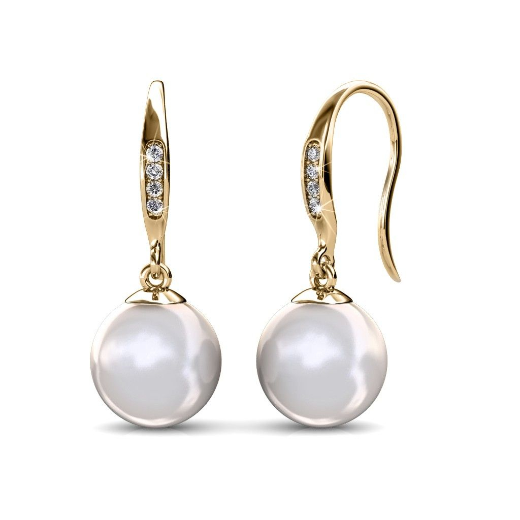 Women's 'Pearl Hook' Earrings