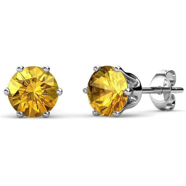 Women's 'Birth Stone Novembre' Earrings