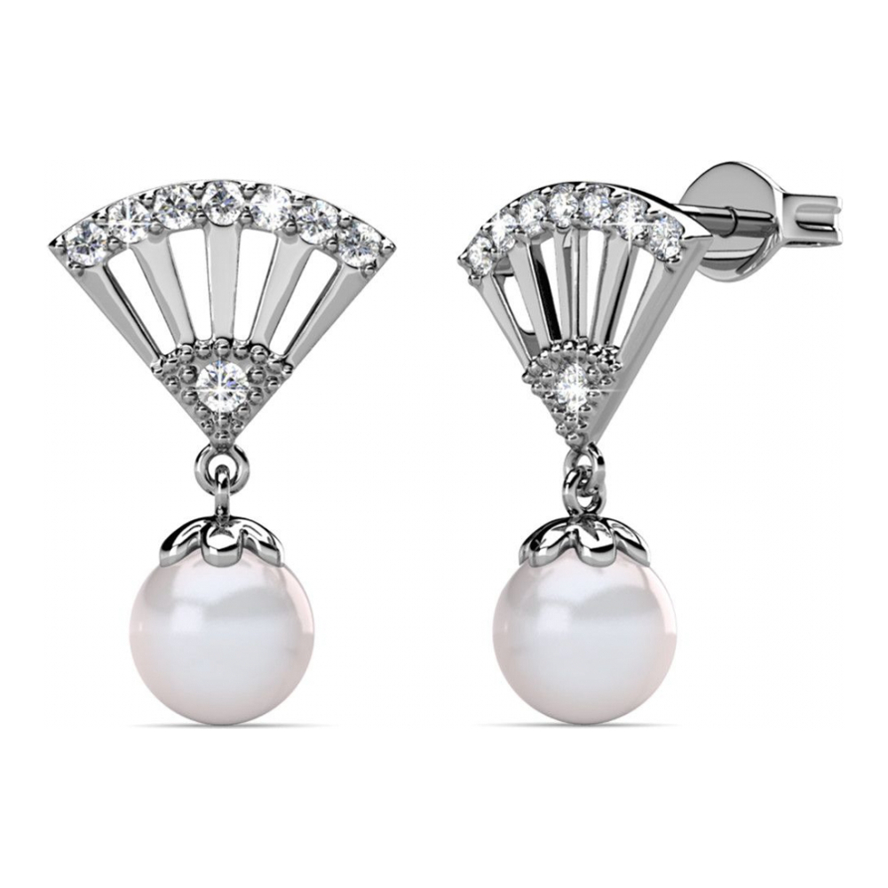 Women's 'Ingride Pearl' Earrings