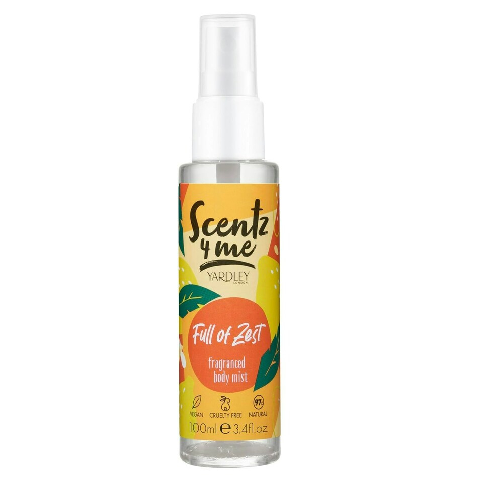 'Scentz 4 Me Full Of Zest' Body Mist - 100 ml