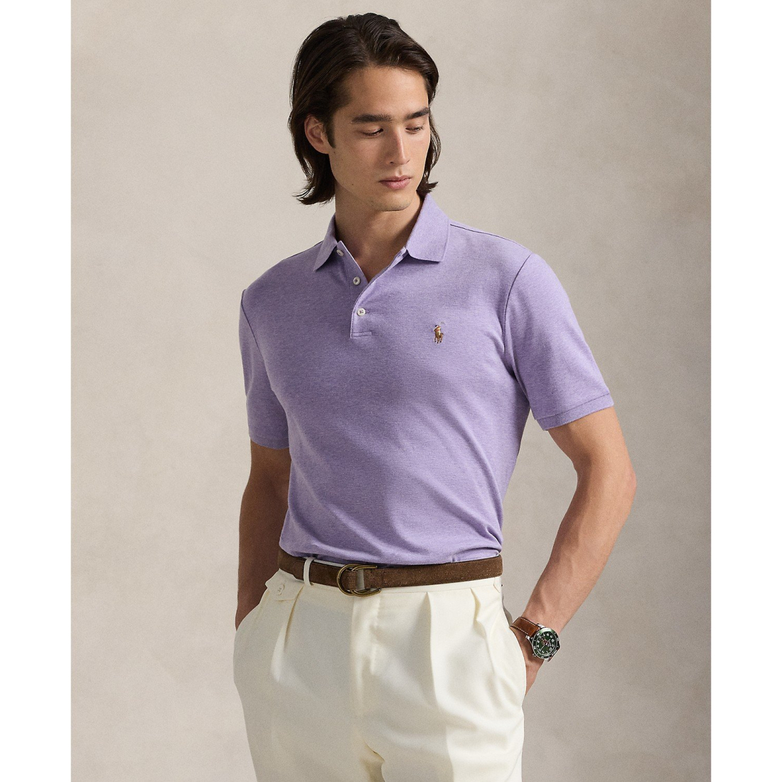 Polo 'Custom Slim Fit Soft Cotton' pour Hommes