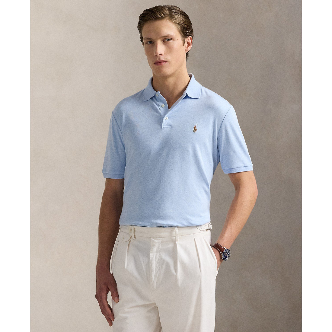 Polo 'Custom Slim Fit Soft Cotton' pour Hommes