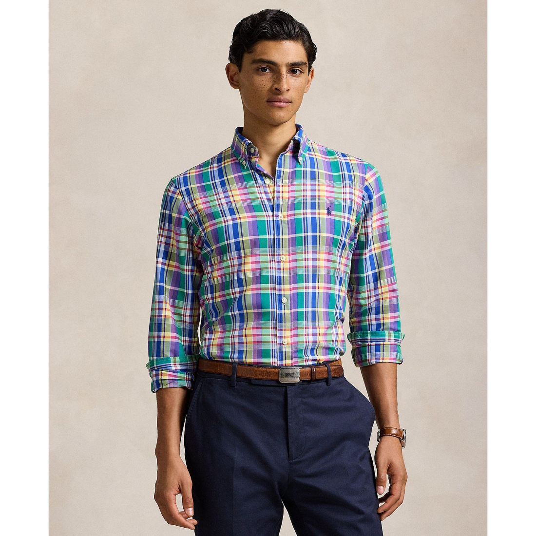 Men's 'Classic-Fit Performance Oxford' Shirt