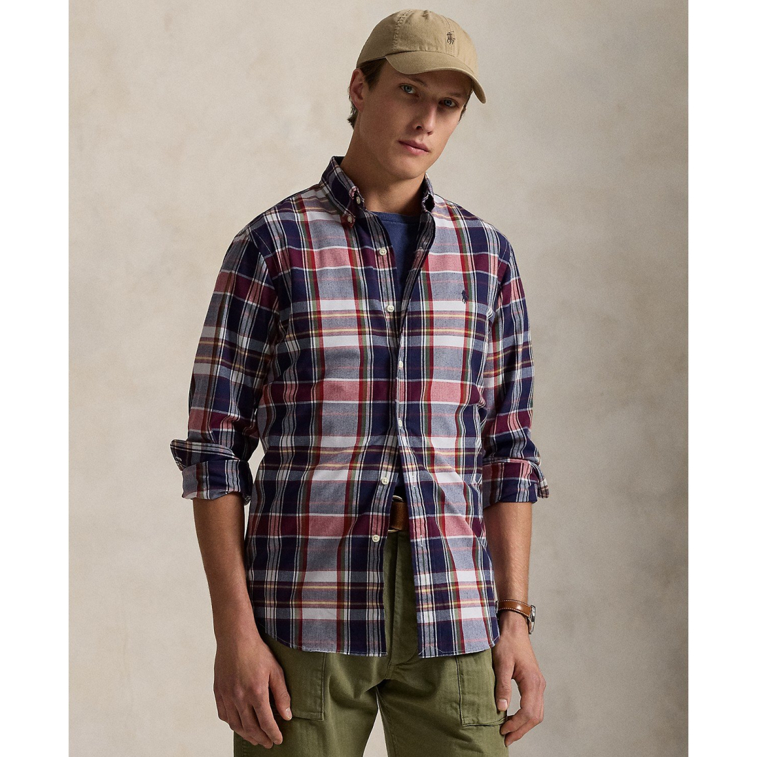 Chemise 'Classic Fit Plaid Performance' pour Hommes