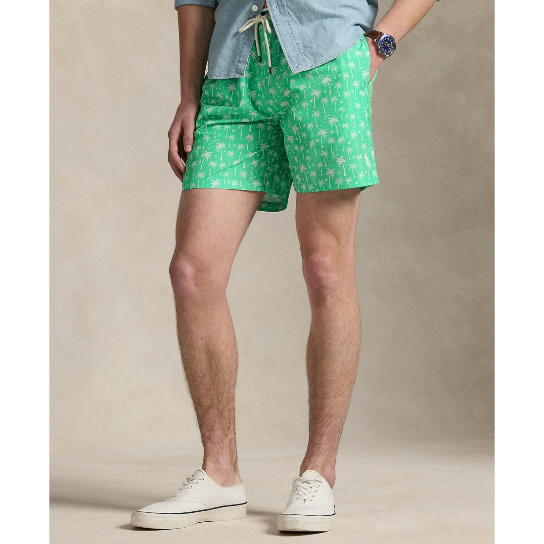 Short de bain '5.75-Inch Traveler Classic Printeds' pour Hommes