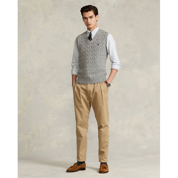 Gilet 'Cable-Knit' pour Hommes