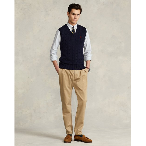 Gilet 'Cable-Knit' pour Hommes