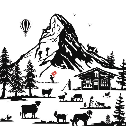 Sachet parfumé 'Swiss Matterhorn'