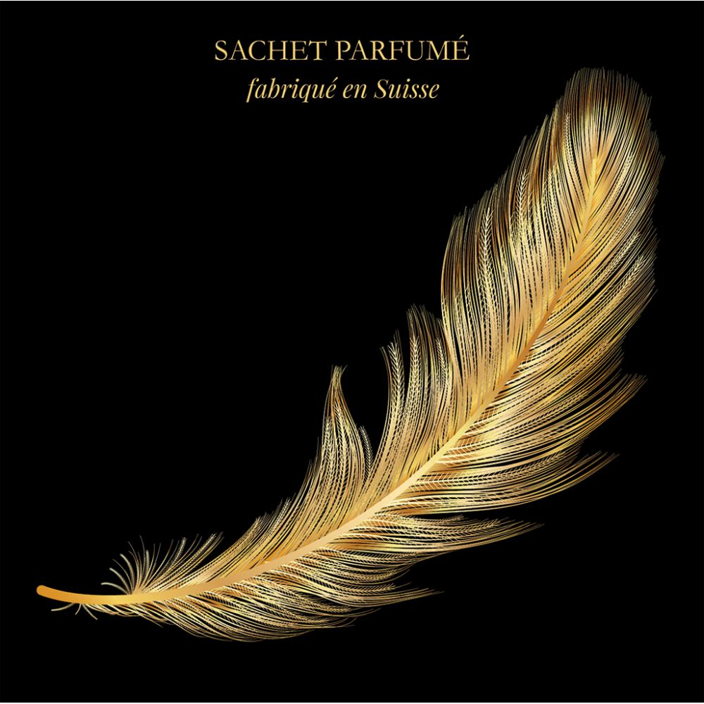 Sachet parfumé 'Gold Feather'