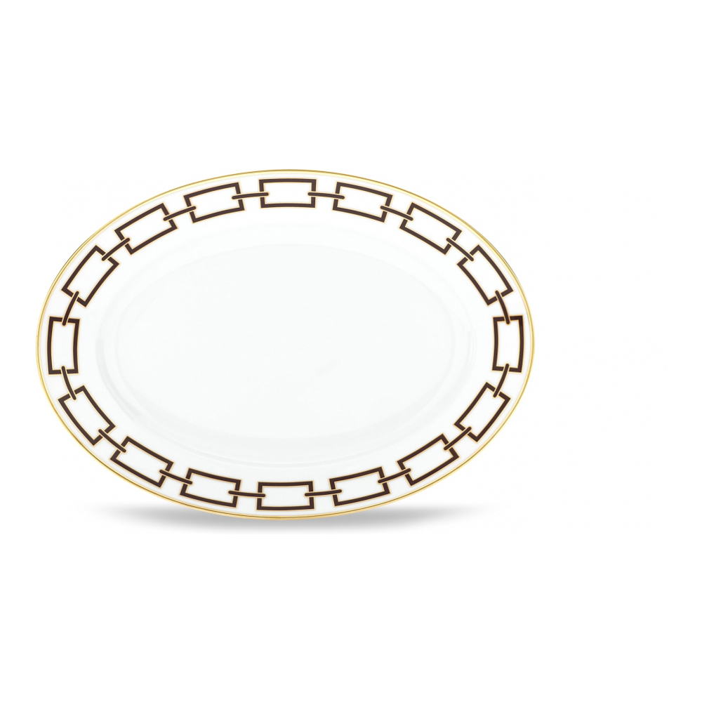 'Ebano Oval' Servierplatte - 34 cm