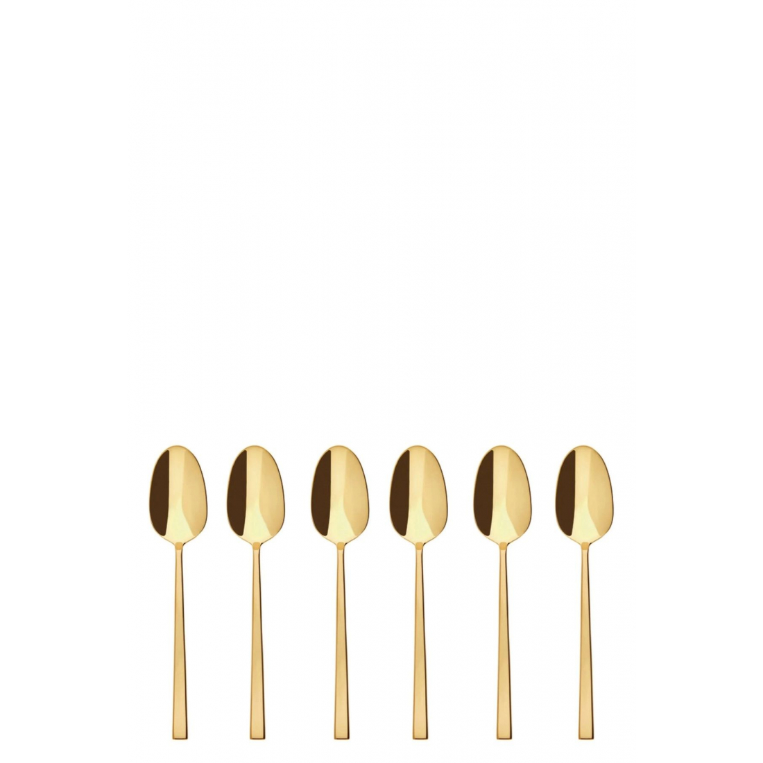 'Rock' Tea Spoon Set - 6 Pieces