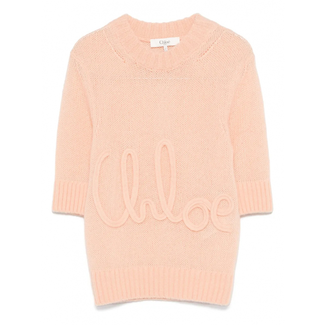 Pull 'Embroidered-Logo' pour Femmes
