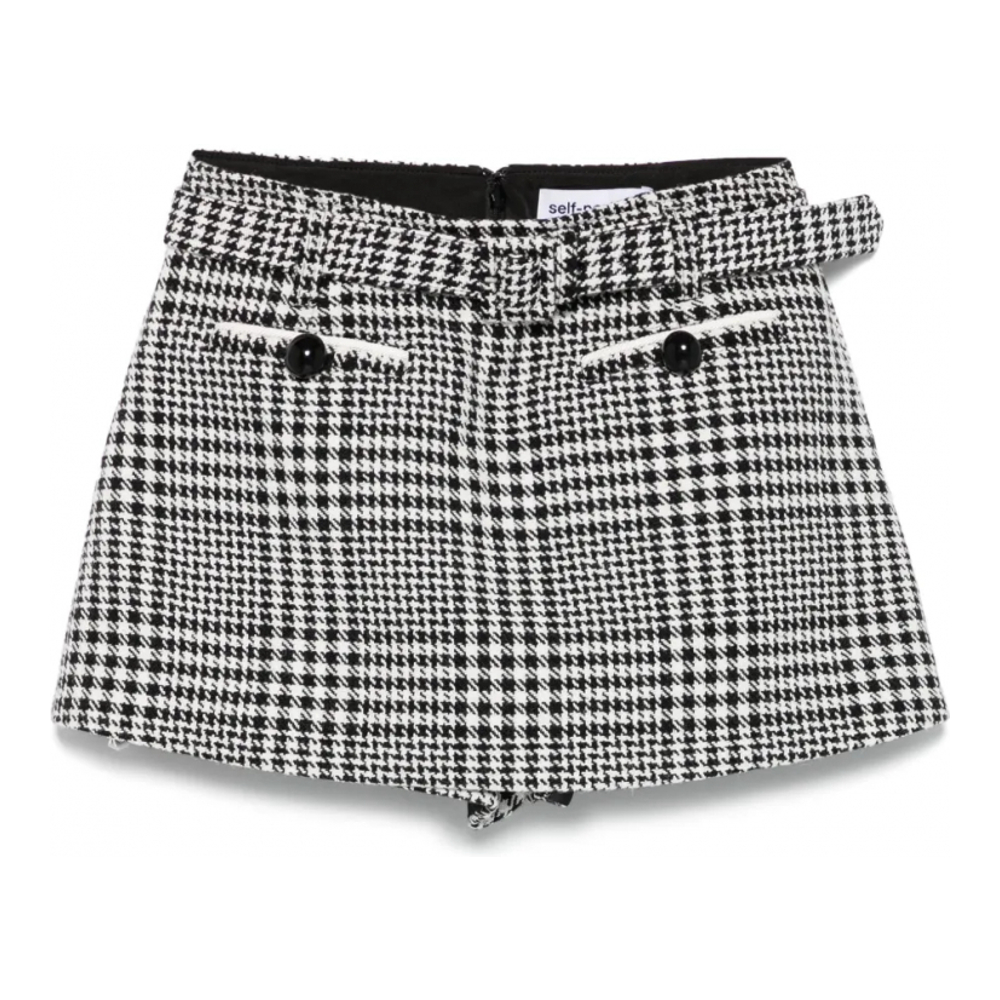 Women's 'Houndstooth-Print' Skort