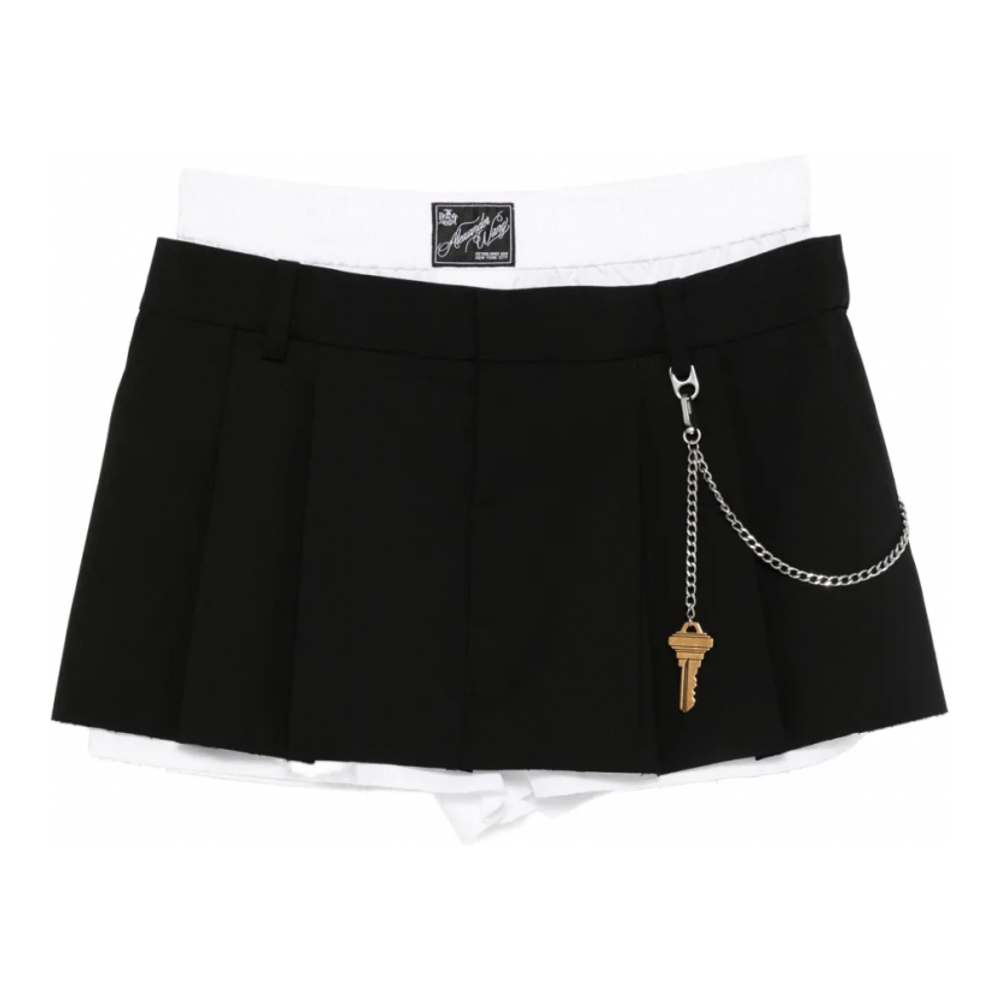 Women's 'Pleated Key-Detail' Shorts